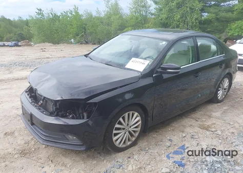2015 Volkswagen Jetta 1.8T Se из США, поврежденный, VIN 3VWD17AJ3FM252584